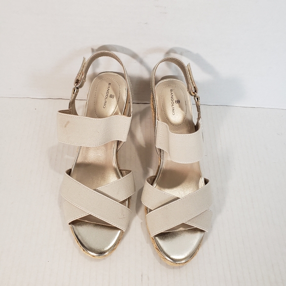 Women's Bandolino Hearsay Espadrille Wedge Sandals - Picture 3 of 5